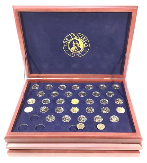 See prices and values for Presidential Dollars (2007-2020) in the NGC Coin Price Guide. . Franklin mint presidential coins value